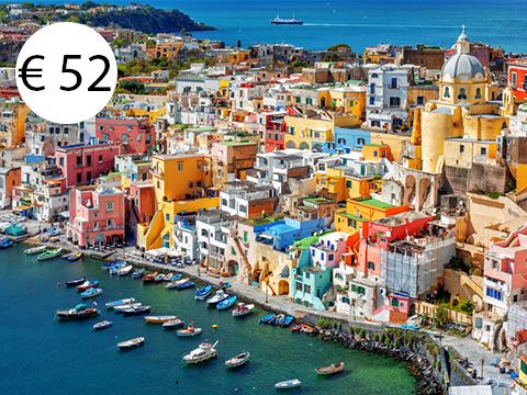 Pacchetto nave + pranzo per Procida